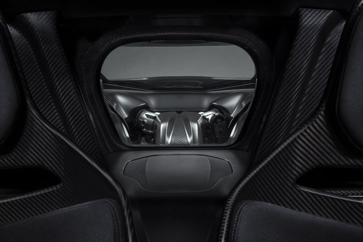 マクラーレン・セナ（インテリア）