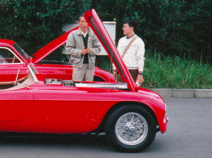 『CG』初代編集長・小林彰太郎氏と筆者。