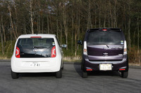 フォルクスワーゲンmove up!／スズキ・ワゴンRスティングレー T【試乗記（前編）】の画像