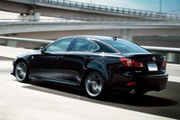 「IS350 F SPORT」のリアビュー。