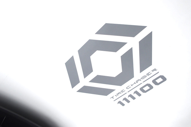 「ウラカンSTOタイムチェイサー_111100」発表会場の様子。