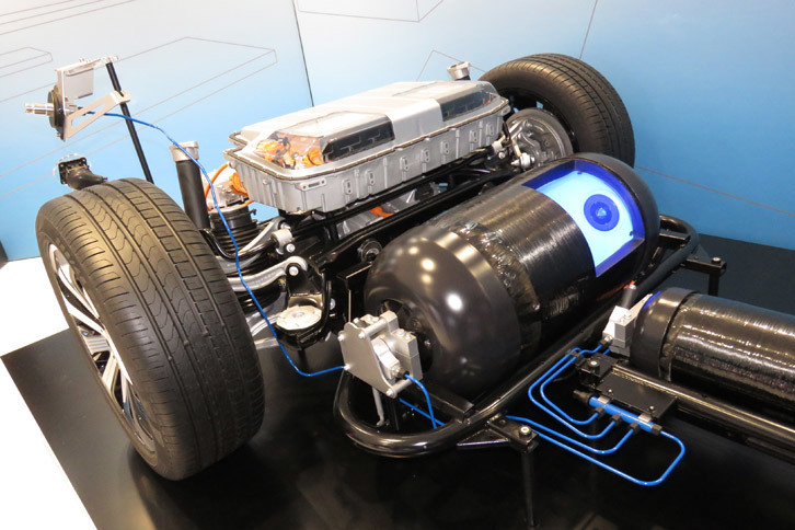 メルセデス・ベンツGLC F-CELL（フレームモデル）