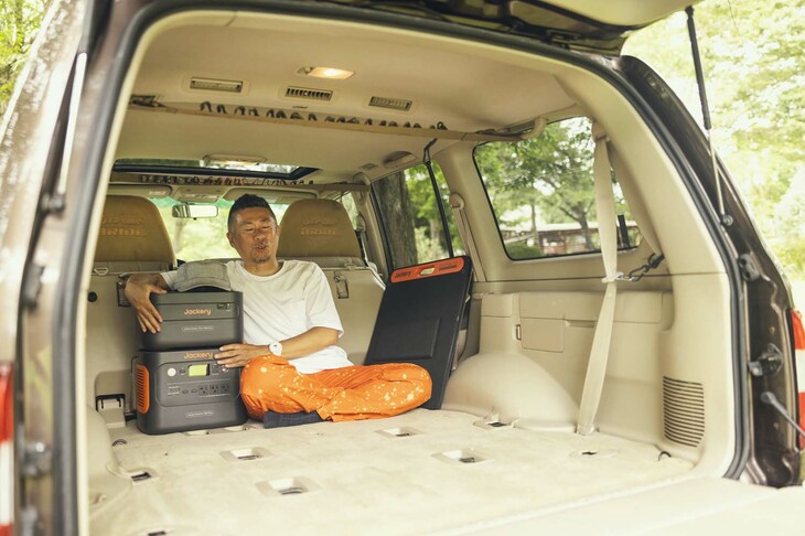 Jackeryの「Plus」シリーズがあれば、車中泊が快適になるのは間違いない。常に頼れるパワーソースがあるという安心感は、何物にも代えがたい。
