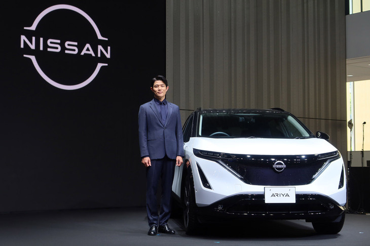 日産自動車の新ブランドアンバサダーに就任した俳優・鈴木亮平。