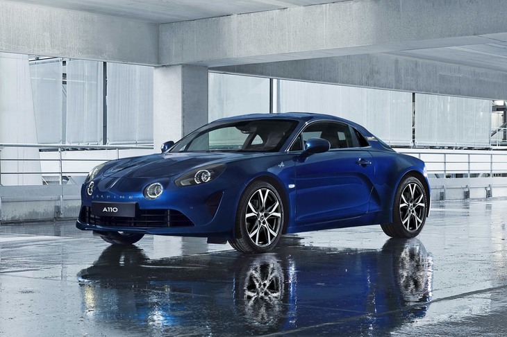 アルピーヌA110ブルーアビス