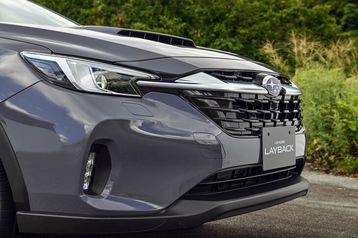 スバル・レヴォーグ レイバック リミテッドEX（フロントマスク）