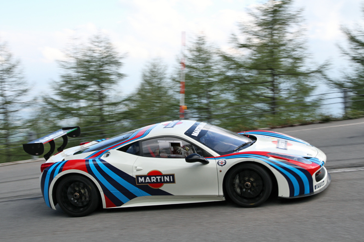 2014年「フェラーリ458チャレンジEVO」。