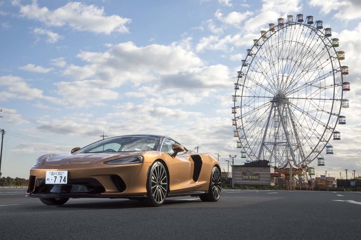 「マクラーレンGT」は、長距離ドライブにおける快適性を意識して開発されたスポーツカー。日本では2019年10月にデリバリーが開始された。