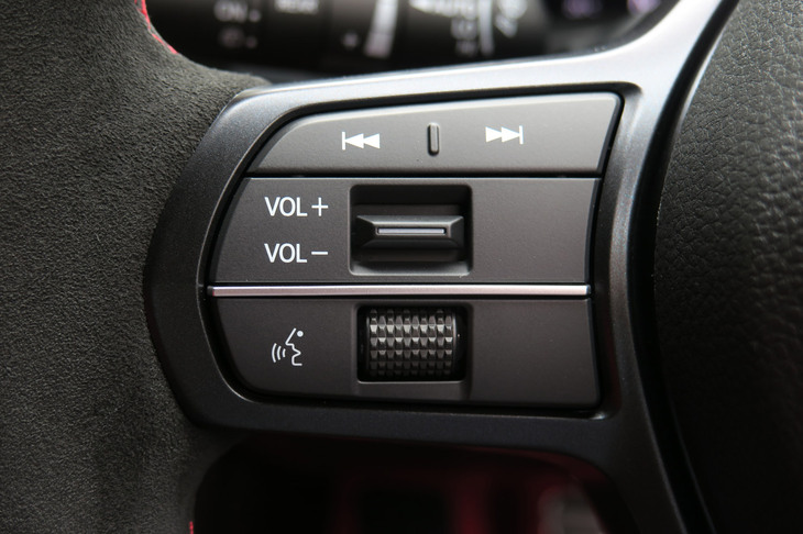 ホンダ・シビック タイプR（ステアリングスイッチ）