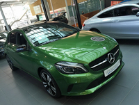 「メルセデス・ベンツAクラス」。この個体は、かつてカンパニーカーとして使われていた。