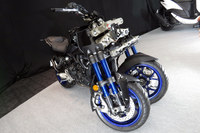 カウルが外された状態の「ナイケン」。