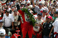 【インディカー2005】第89回インディ500、ウェルドン／ホンダが優勝、注目の女性ドライバー、パトリックは4位の画像