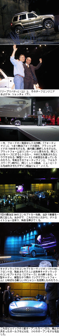 2001年デトロイトショー速報！の画像