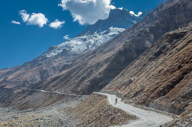 今回の試乗は、ヒマラヤ山脈の麓に位置するマナリを基点に行われた。ヒマラヤの山岳路は、インドのライダーにとってまさに“聖地”なのだ。