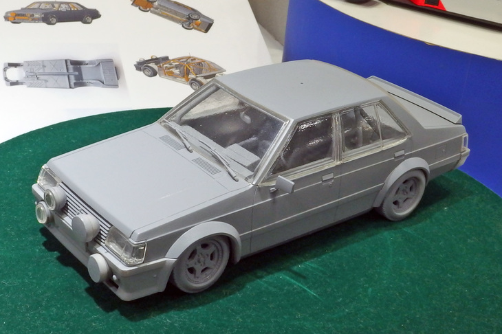 同じく1/24「三菱ランサー ターボ」。