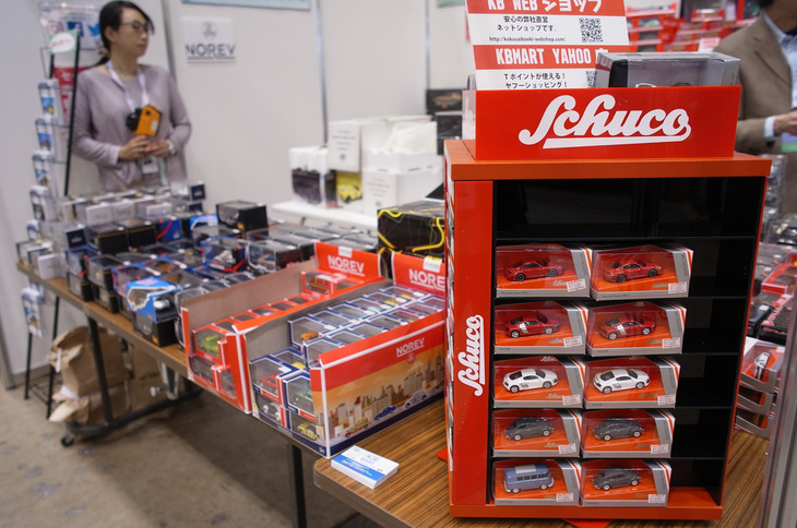 国際貿易のブース。