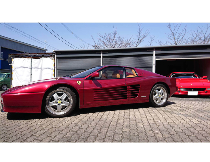 N氏は自宅近くにシャッター付きガレージを借りて、「512TR」と「F355チャレンジ」のフェラーリ2台を保管している。「自宅車庫に止めていたら、近所から苦情がきまして」（N氏談）。