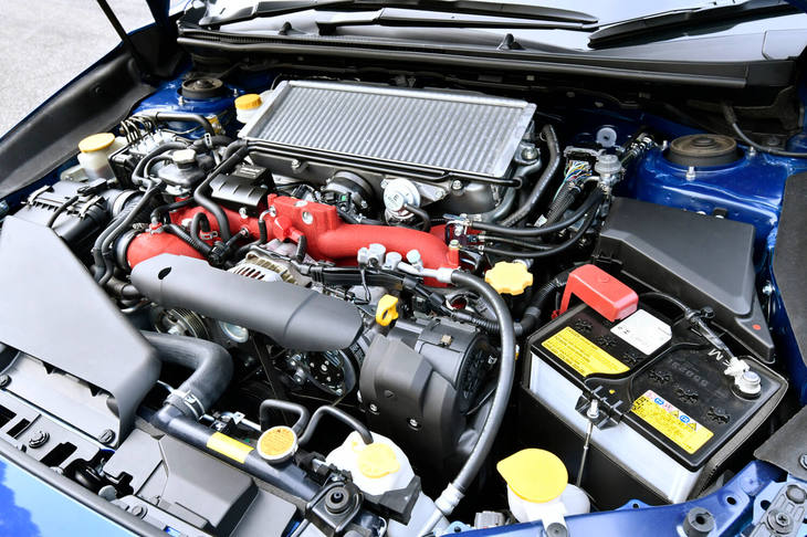 スバルWRX STIタイプRA-R（エンジン）
