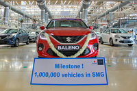 メインマーケットであるインドが力強い回復を見せるスズキ。この10月にはグジャラート工場が累計生産100万台を達成するという、記念的なニュースも飛び込んできた。