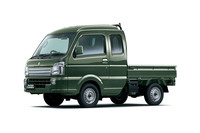 「スーパーキャリイX」。ボディーカラーは新色の「クールカーキパールメタリック」。