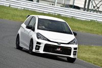 2018年春ごろの発売が予定される「ヴィッツ“GRMN”」。最高出力210ps以上（社内測定値）の1.8リッタースーパーチャージドエンジンが搭載される。写真はプロトタイプ。