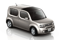 「日産キューブ」燃費向上　新色の追加も