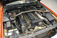 エンジン関連はほぼノーマルのまま。ブローしない限りはオーバーホールも行わなかったという。