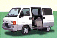 スバル、サンバーに福祉車両の画像