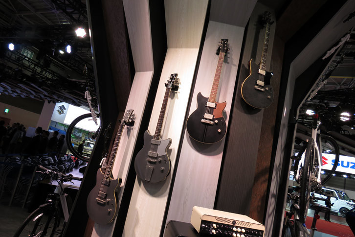 第45回東京モーターショーのヤマハブースの様子。