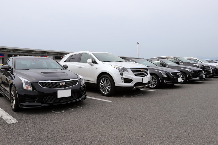 イベント名は「CHEVROLET FAN EVENT 2018」だが、会場にはキャデラックの姿も見受けられた。