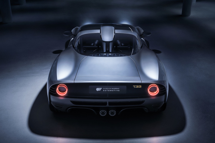 ゴードン・マレーT.33（リアビュー）