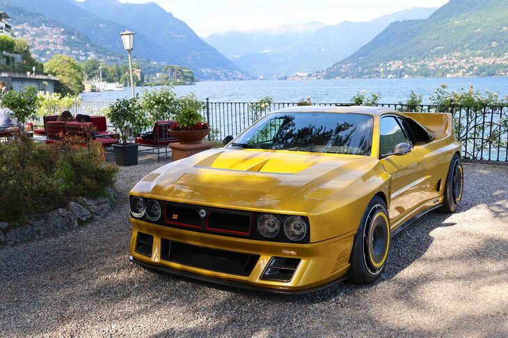 キメーラによる「EVO38」は、「ランチア・ラリー037」のレトロモッド版としてデビューした「EVO37」の改良版。4気筒ツインターボエンジンは600PSの最高出力を発生する。2024年ジュネーブショーで発表された。