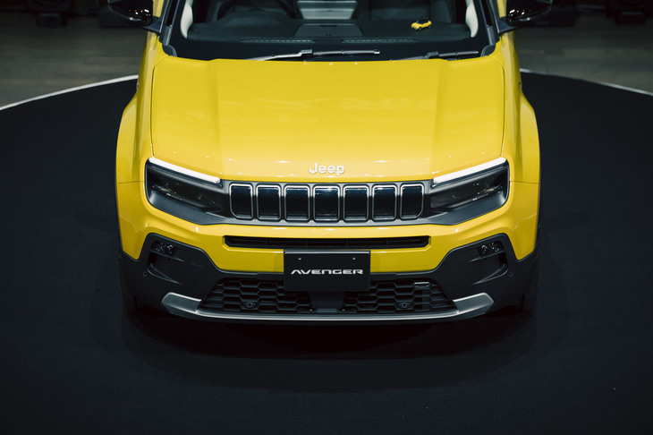 ジープ・アベンジャー ローンチエディション（フロントフェイス）