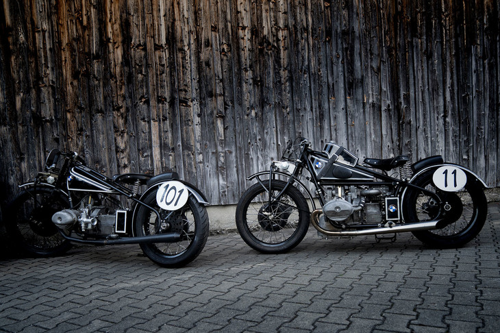 BMWのクラシック部門、BMW Classicはファクトリーマシンを持ち込んだ。ゼッケン11は1929年式のスーパーチャージャー付きモデル「R57 Kompressor」。