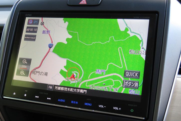 ホンダ・フリードGホンダセンシング（ナビゲーションシステム）