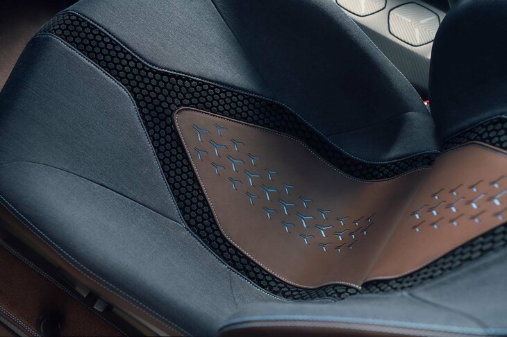 ランボルギーニ・ランザドール（シート表皮）