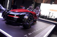 ヤマハのコンセプトモデル「TRICERA proto（トライセラ プロト）」。