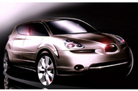 スバルの新SUV「B9X」、2005年のデトロイトショーに出展