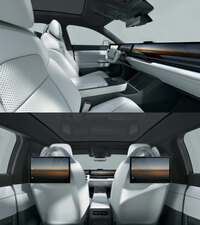 「アフィーラ1」の車内には、シートごとに最適化された独自のサウンドシステムとディスプレイを配置。SHMでは社外のクリエイターやデベロッパーとの共創により、この車内で提供する、走行・車両データを用いたモビリティーならではのエンターテインメントの創出にも取り組んでいる。