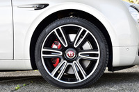 標準ホイールは20インチだが、試乗車にはオプションの21インチが装着されていた。