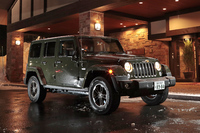 こちらは、ジープブランドのアイコン的存在である「ラングラー」。写真は、5ドアモデルの「ラングラー アンリミテッド」。