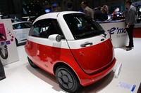 「ミクロリーノ」の生産型。2018年3月、ジュネーブで。