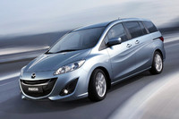 新型「マツダ5」こと「マツダ・プレマシー」。