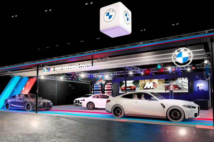 BMWブースのイメージ