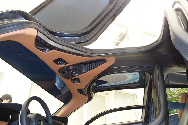 マクラーレン・スピードテール（ルーフ）