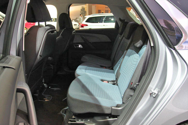 シトロエンC4ピカソ（インテリア）