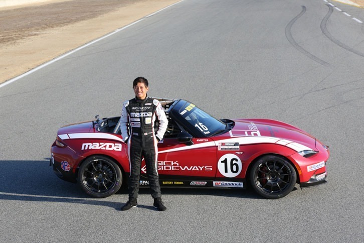 日本から参加した堤 優威（つつみ ゆうい）選手（20）。2016年は「ロードスター」でスーパー耐久シリーズに参戦中。