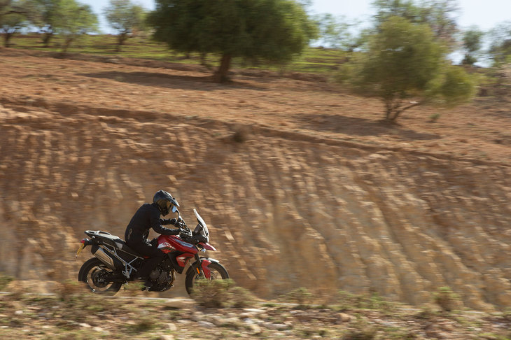 日本では2020年2月に詳細が発表された「タイガー900」。同年4月上旬の発売が予定されている。