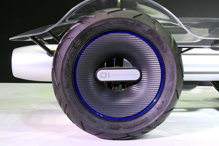 小型低速EV汎用プラットフォーム「YAMAHA MOTOR PLATFORM CONCEPT」