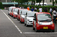 「三菱 i MiEV」「スバルR1e」でCO2削減EV洞爺湖キャラバンスタート！の画像